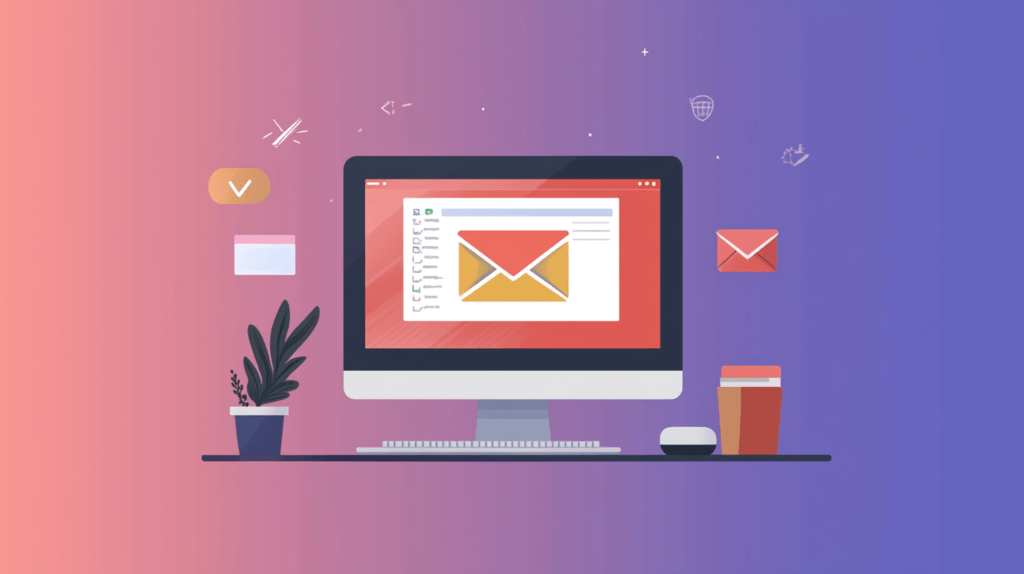 Email Signature Illustration