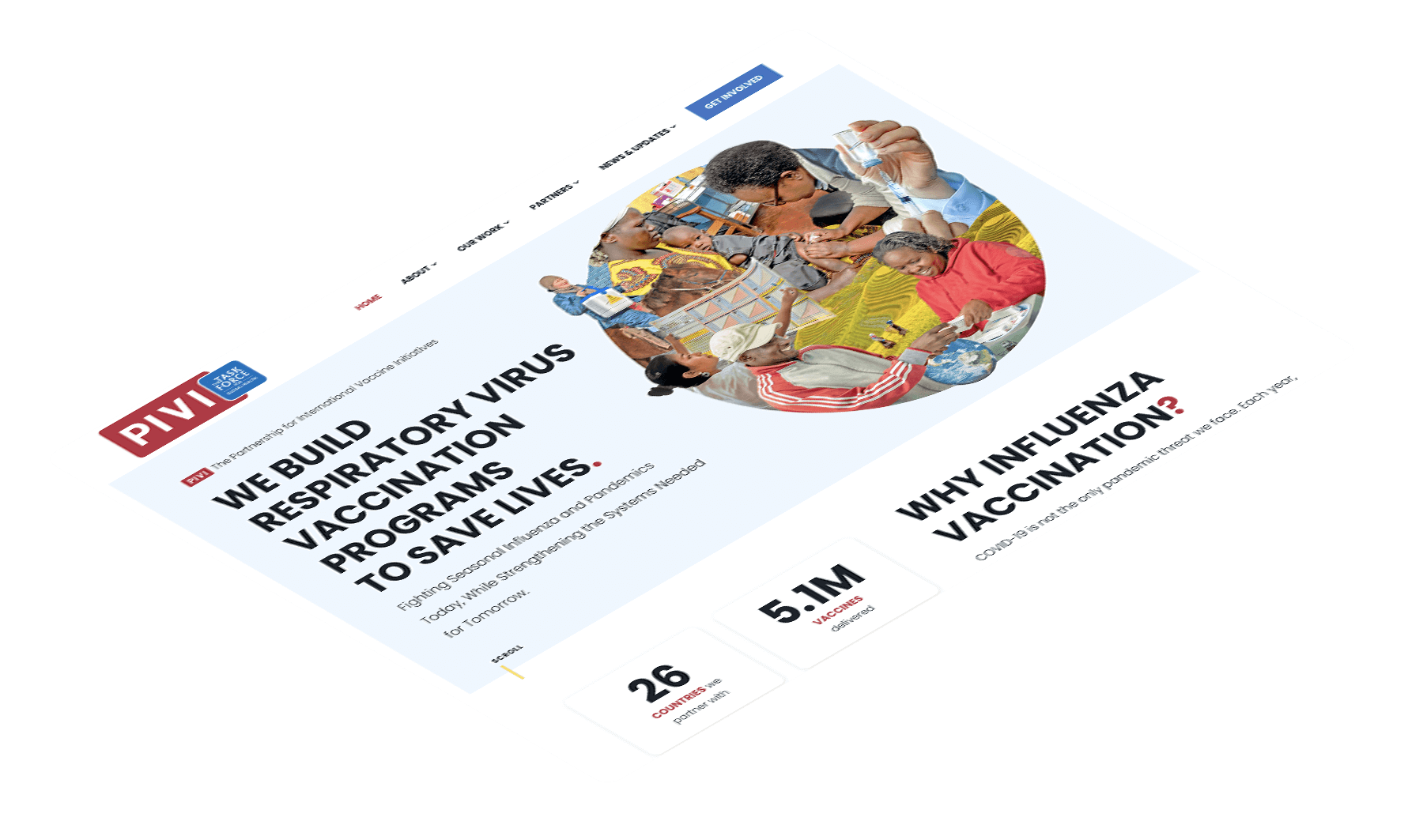 Isometric Web Design Screenshot