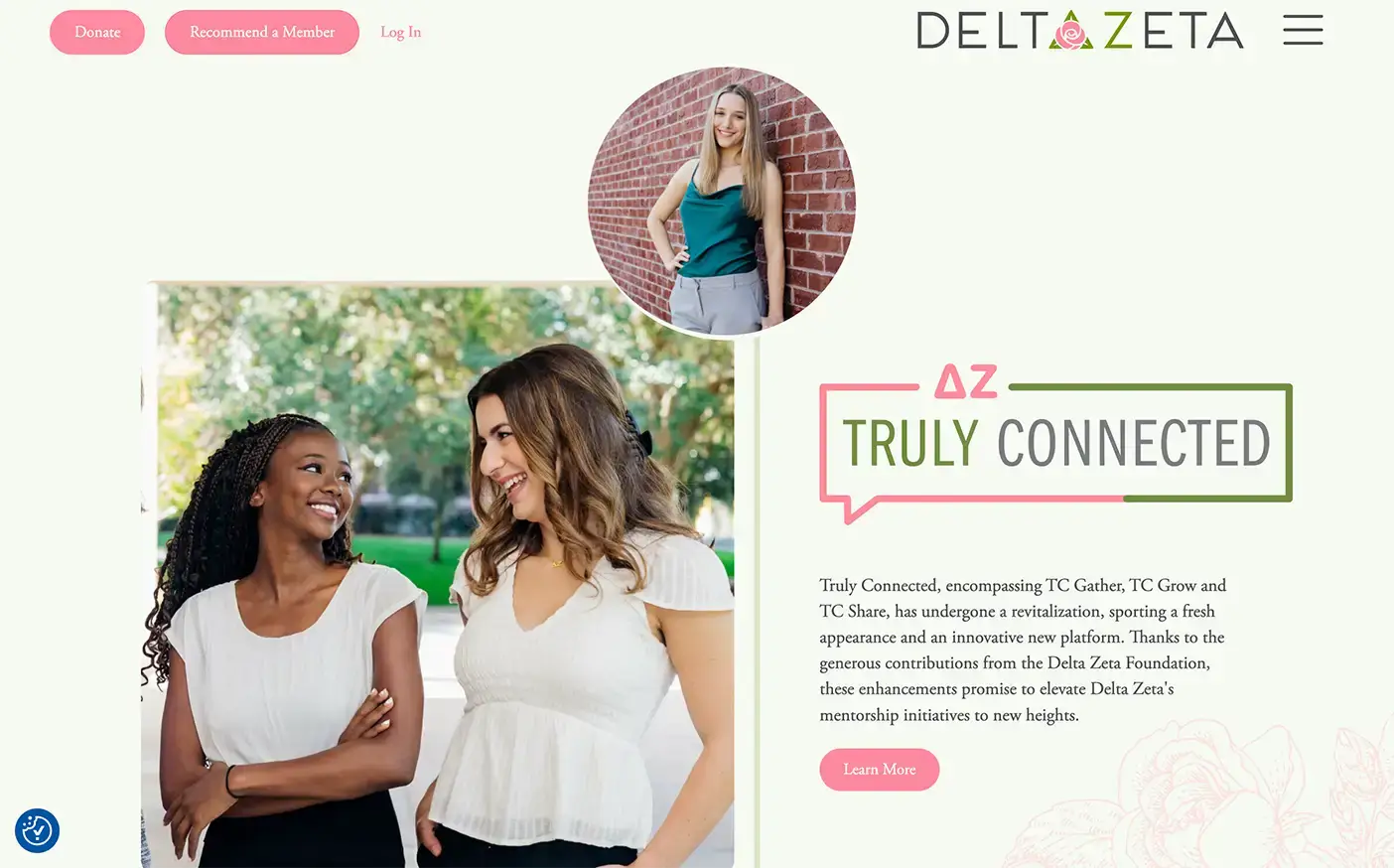 a screenshot of a website