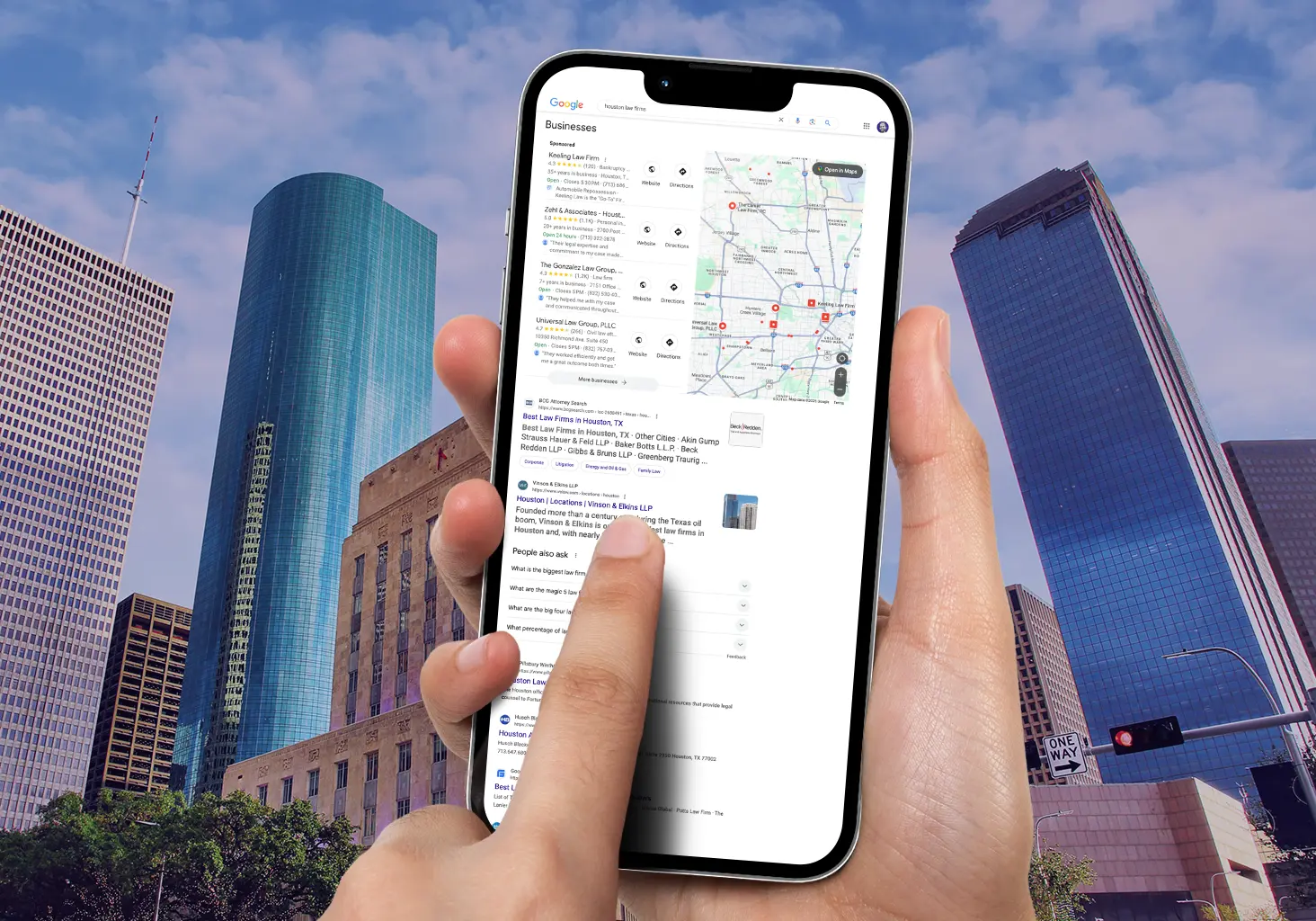 SEO Houston Texas Law Firm