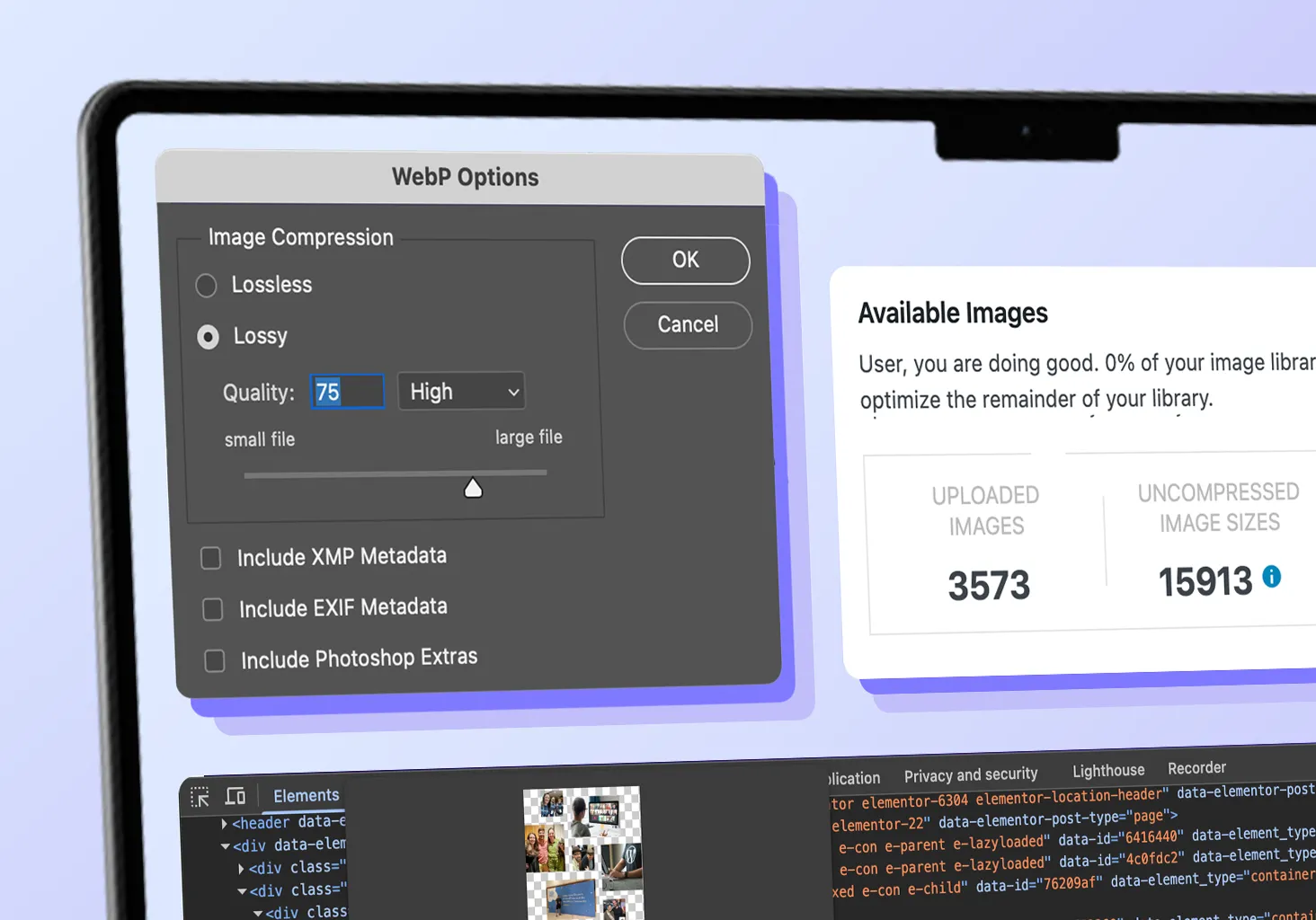 How to Size and Compress Images for Website