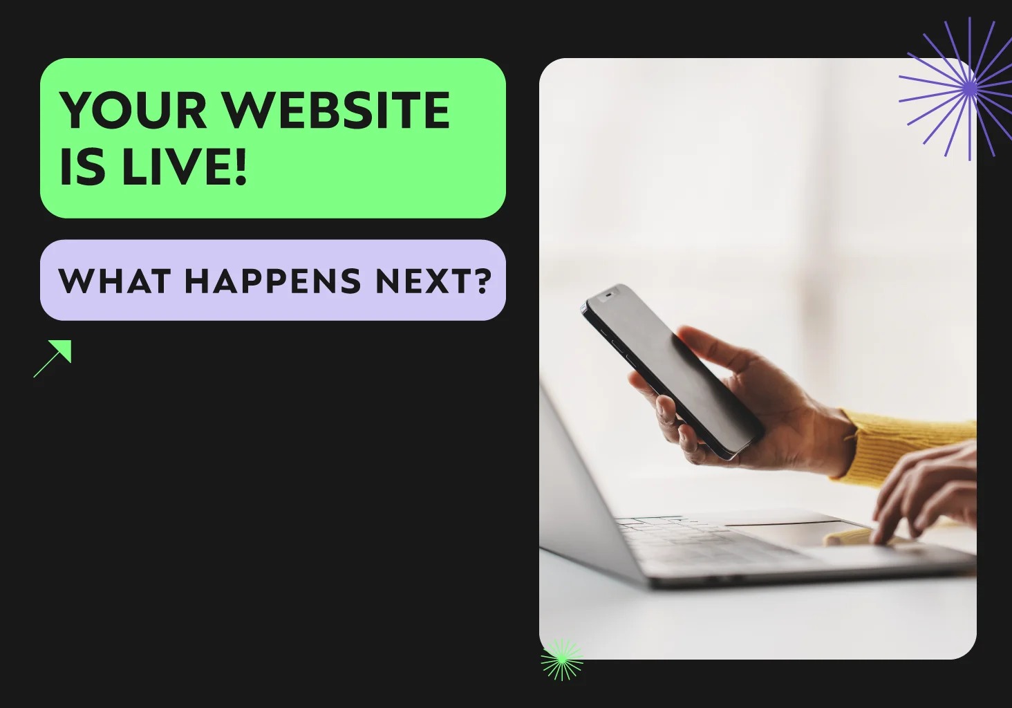 Your Website Is Live -What's Next?